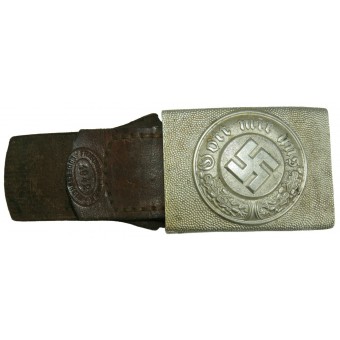 Aluminum police buckle of the 3-rd Reich FLL. Espenlaub militaria