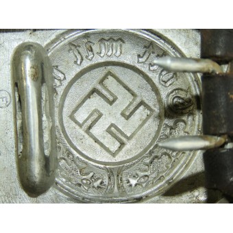 Fibbia di polizia in alluminio del 3º Reich FLL. Espenlaub militaria