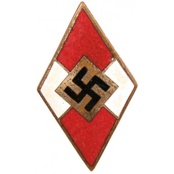 Hitler Youth membership badge M1/136-Matthias Salcher. Espenlaub militaria