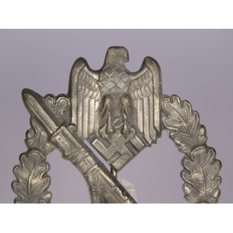 Infanterie Sturmabzeichen Sohni, Heubach & Co -SHuCo. Silber. Espenlaub militaria