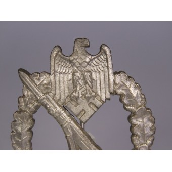 Infantry Assault Badge. Deumer. deformed leaf. Espenlaub militaria