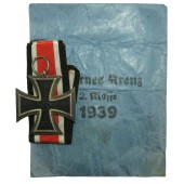 Croix de fer 1939 2e classe. Klein et Quenzer dans l'emballage d'origine