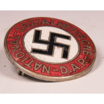 NSDAP-partijbadge. Asterisk logo. Onbekende fabrikant. Espenlaub militaria