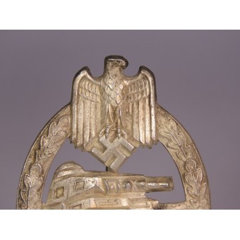 Panzerkampfabzeichen in argento, Hermann Aurich. Espenlaub militaria