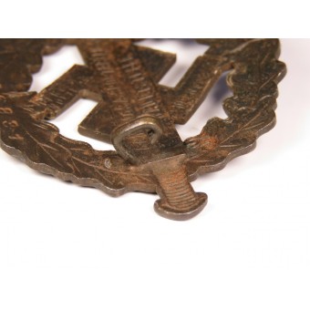 SA-Sportabzeichen in Bronze 2 type. Bronzed steel. no. 566831. Espenlaub militaria