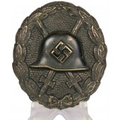 Verwundetenabzeichen 1939. Den första typen, svart klass