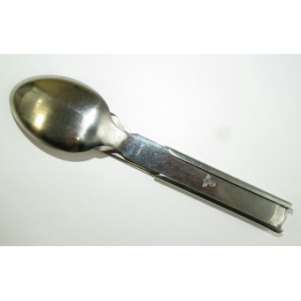 H.H.L 1941 Fork, spoon, knife and can opener set. Espenlaub militaria