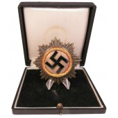 Deutsches Kreuz in Gold-Deschler. Schwer