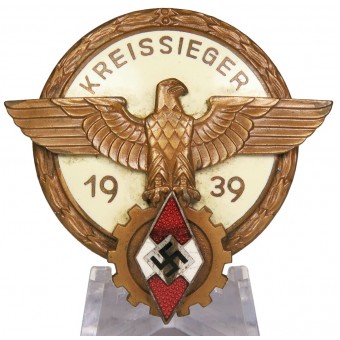 1939 Kreissieger im Reichsberufswettkampf. A G Tham Gablonz. Espenlaub militaria