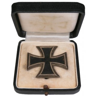 Croce di Ferro di Prima Classe 1939. L/50 Gebr. Godet in scatola. Espenlaub militaria
