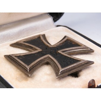 Eisernes Kreuz Erster Klasse 1939. L/50 Gebr. Godet im Karton. Espenlaub militaria