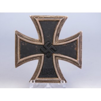 Croix de fer de première classe 1939. L/50 Gebr. Godet en boîte. Espenlaub militaria