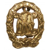 Miniatyr av DRL-märke i brons eller guld. Wernstein Jena