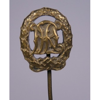 Miniatur des DRL-Abzeichens in Bronze. Wernstein Jena. Espenlaub militaria