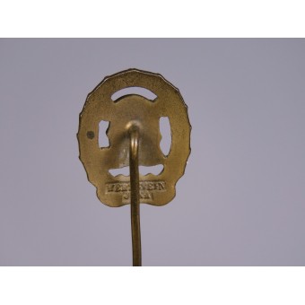 Miniatuur van DRL badge in brons. Wernstein Jena. Espenlaub militaria