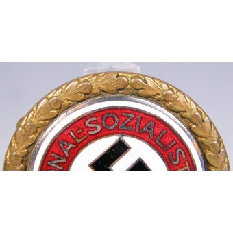 NSDAP-Parteiabzeichen in Gold 62740. Espenlaub militaria