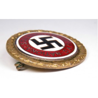 NSDAP gold party badge 62740, big size. Espenlaub militaria