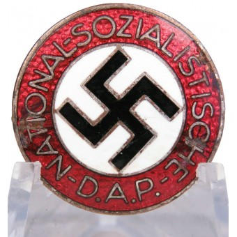 Insignia del partido NSDAP M 1/8 RZM 8-Ferdinand Wagner. Dañado. Espenlaub militaria