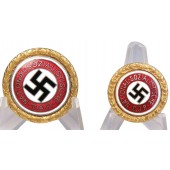 NSDAP-partiets hederstecken i guld