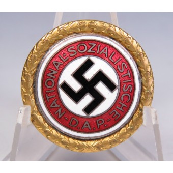 NSDAP-partiets hederstecken i guld. Espenlaub militaria