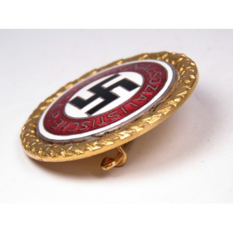 Badge dhonneur en or du parti NSDAP. Espenlaub militaria