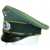 Gorra para los rangos inferiores de las tropas de señales de la Wehrmacht
