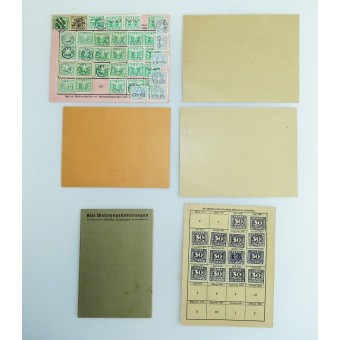 Set of six NSDAP documents for one person. Espenlaub militaria