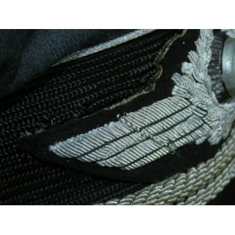 Die Schirmmütze des Fliegeroffiziers der Luftwaffe. Espenlaub militaria