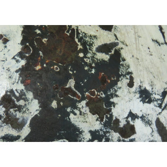 WWII Soviet SSh-40 Steel Combat Helmet with White Winter Camouflage (6-Rivet Type), 1943