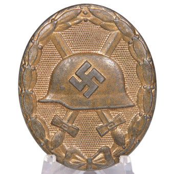Wound Badge 1939 gold Hauptmünzamt Wien III. Espenlaub militaria