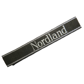 Cuff title Waffen-SS Division Nordland RZM. Espenlaub militaria