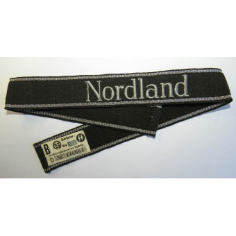 Cuff title Waffen-SS Division Nordland RZM. Espenlaub militaria