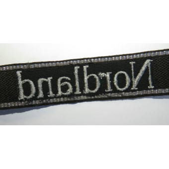 Cuff title Waffen-SS Division Nordland RZM. Espenlaub militaria