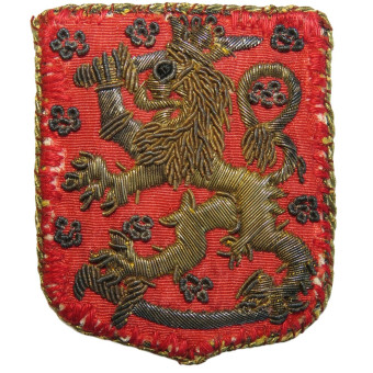 Finnish Waffen-SS volunteers arm shield first type Nordost battalion. Espenlaub militaria