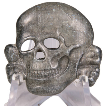 Waffen-SS skull Assmann zinc. Espenlaub militaria
