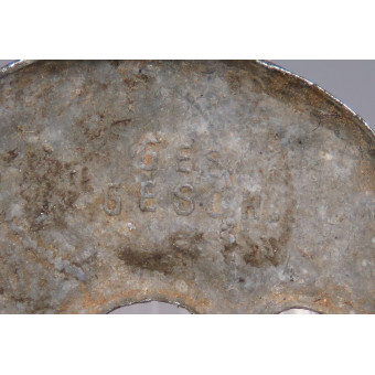 Waffen-SS skull Assmann zinc. Espenlaub militaria