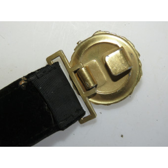 Kriegsmarine parade belt gilt aluminum fittings. Espenlaub militaria