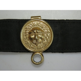 Kriegsmarine parade belt gilt aluminum fittings. Espenlaub militaria