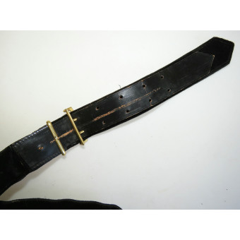 Kriegsmarine parade belt gilt aluminum fittings. Espenlaub militaria
