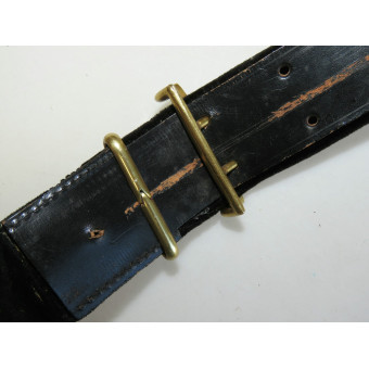 Kriegsmarine parade belt gilt aluminum fittings. Espenlaub militaria