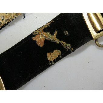 Kriegsmarine parade belt gilt aluminum fittings. Espenlaub militaria