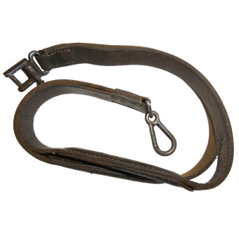 Leather strap for MG34 / MG42 with Waffenamt markings. Espenlaub militaria