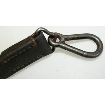 Leather strap for MG34 / MG42 with Waffenamt markings. Espenlaub militaria