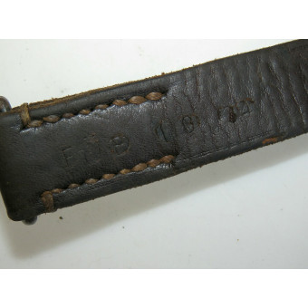 Leather strap for MG34 / MG42 with Waffenamt markings. Espenlaub militaria