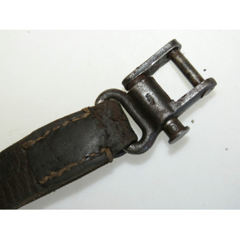 Leather strap for MG34 / MG42 with Waffenamt markings. Espenlaub militaria