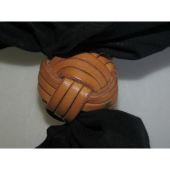 Black tie Hitlerjugend / BDM with leather knot. Espenlaub militaria