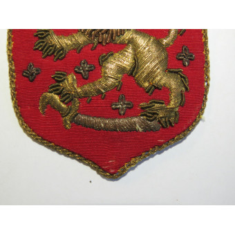 Finnish Waffen-SS volunteers arm shield first type. Espenlaub militaria