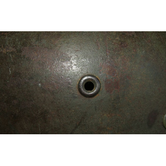 German M40 helmet NS64 Eastern Front camouflage. Espenlaub militaria