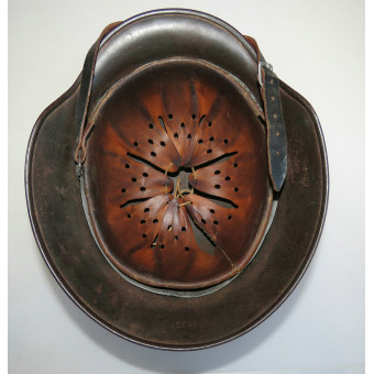 German M40 helmet NS64 Eastern Front camouflage. Espenlaub militaria