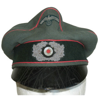 Wehrmacht Panzer crusher field visor. Espenlaub militaria